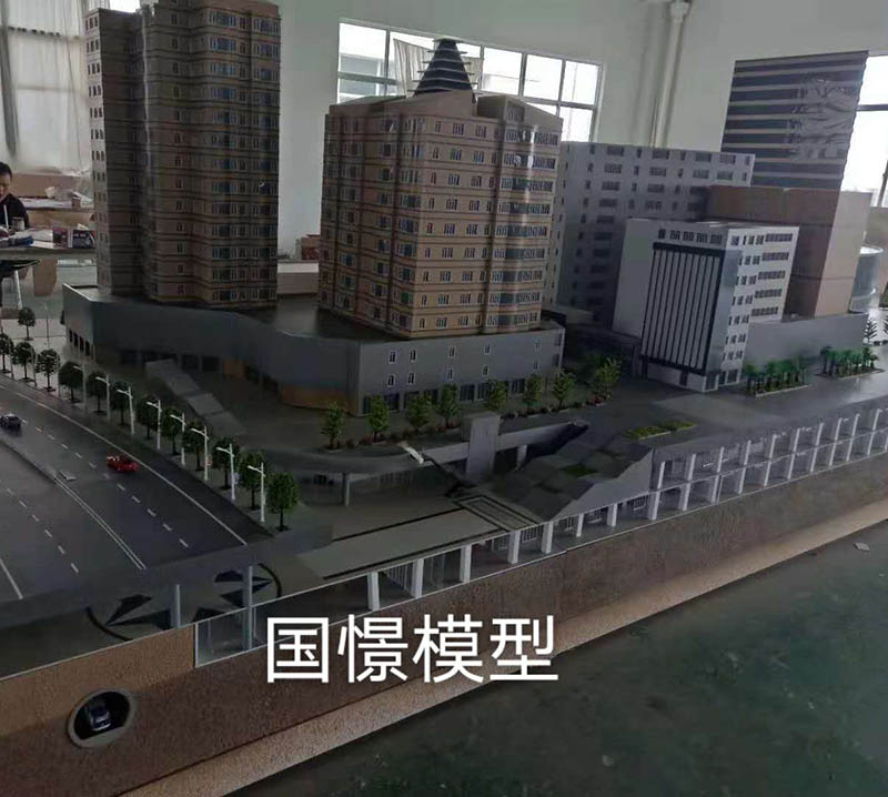 班玛县建筑模型