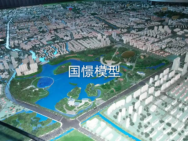 班玛县建筑模型