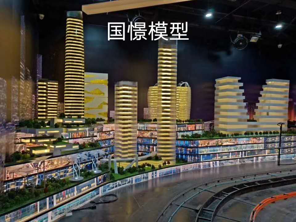 班玛县建筑模型