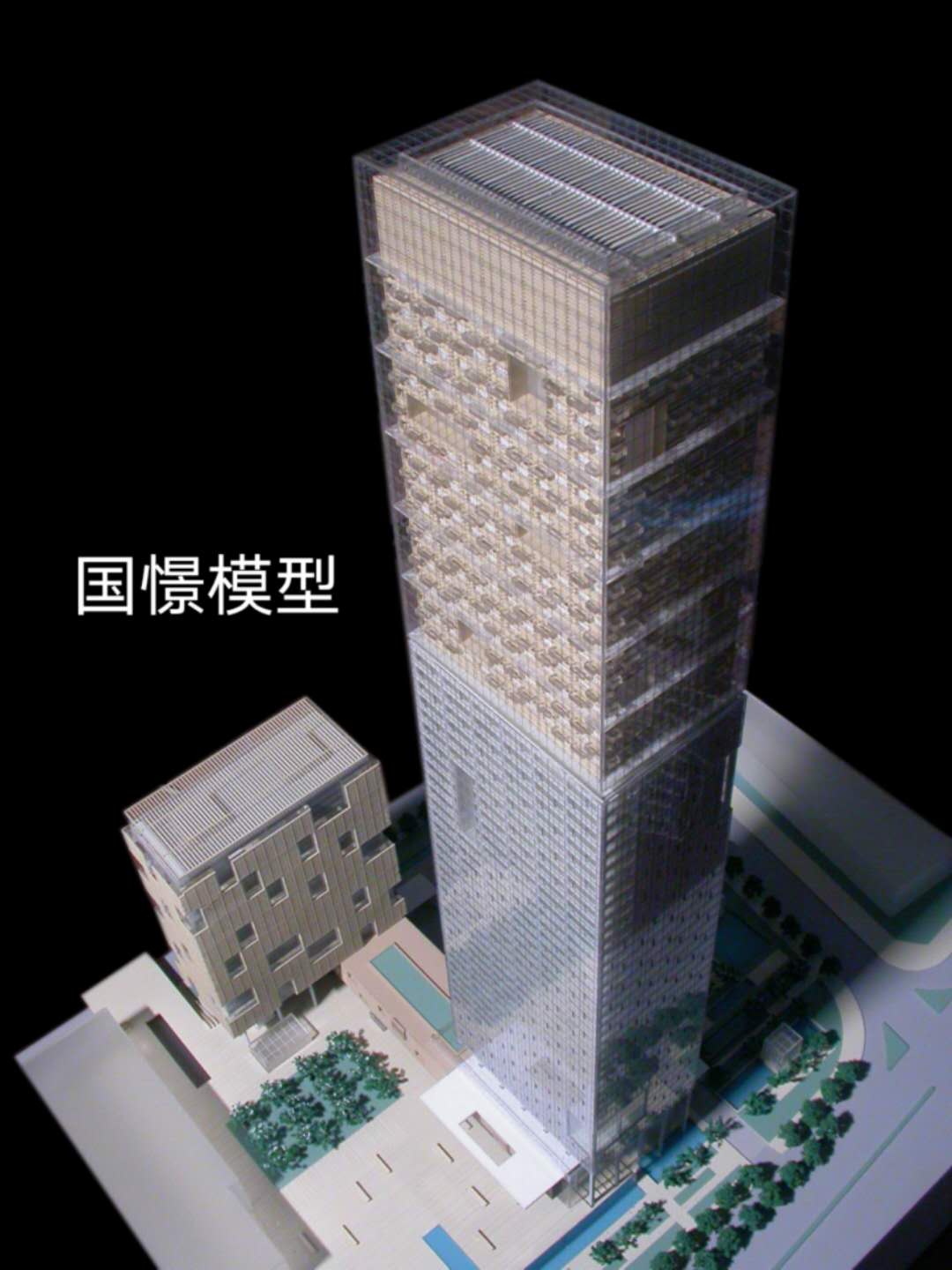 班玛县建筑模型