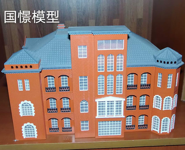 班玛县建筑模型